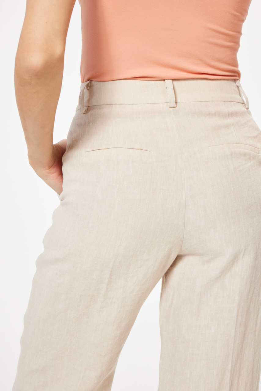 Reise Linen Pant - Taupe - Monkee's of Blowing Rock