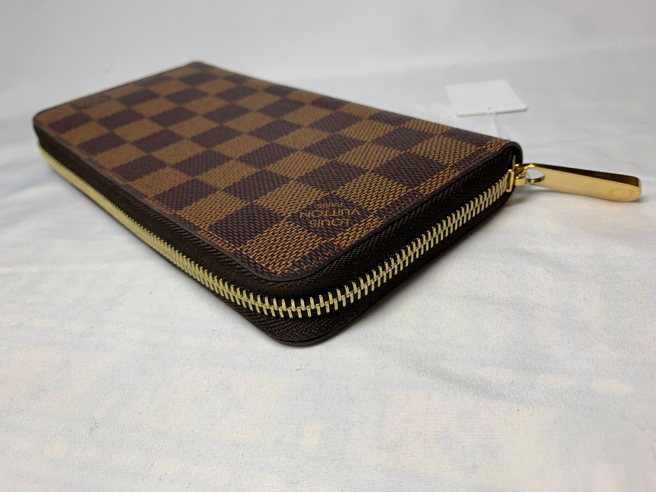 Louis Vuitton Vintage Damier Azur Pattern Zippy Compact Wallet