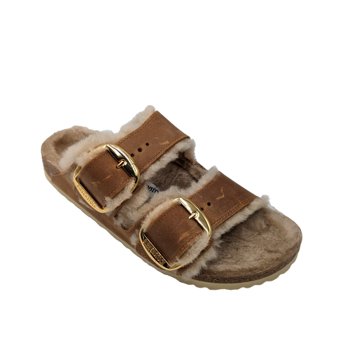 Birkenstock Arizona Big Buckle Shearling Sandals