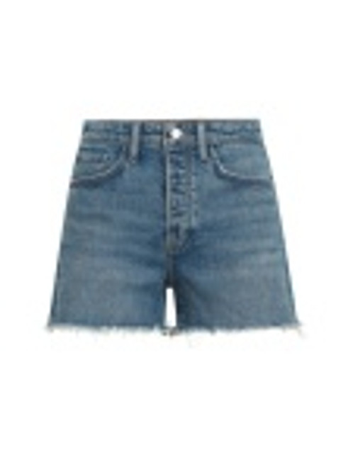 The Jessie Relaxed Short with Fray Hem- Not Your Babe 