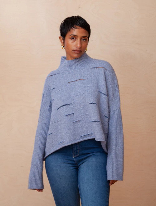 Limi Sweater - Fog Blue