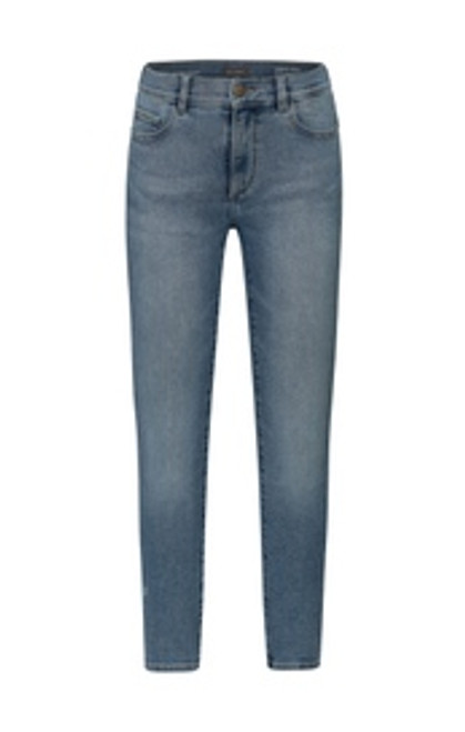 Florence Skinny: Mid Rise Instasculpt Crop - Light