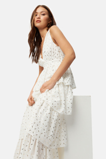 Tiered Maxi - White