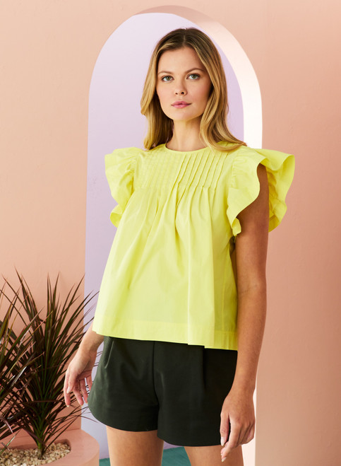 Catie Sleeveless Blouse - Sundrop