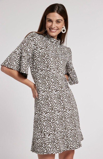 Mindy Dress - Zebra