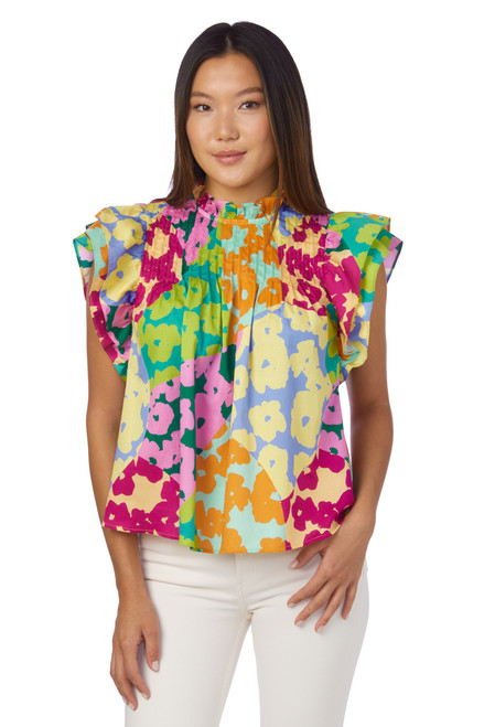 Elsie Top - Patchwork Poppy