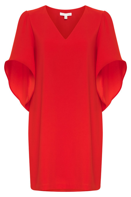 Meredith Dress - Fiery Red