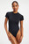 Scuba Crewneck Bodysuit - Black