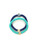 Bracelet Stack Vinyl - Aqua/Navy