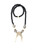 Antler Points Necklace - Black/White