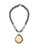 Elk Burr Necklace - Gray/Glass