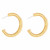 Mini Skinny Fiona Hoops - Gold