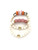 Bracelet Stack - White/Orange/Pink