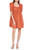 Poplin Mini-Dress - Brown