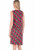 Side Tie Dress - Geo Print