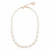 Maj Pearl Necklace - Pink/White