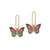 Butterfly Earrings - Passion Fruit