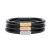 Three Kings All Weather Bangles - Black