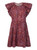 Kara Dress - Cranberry Burst