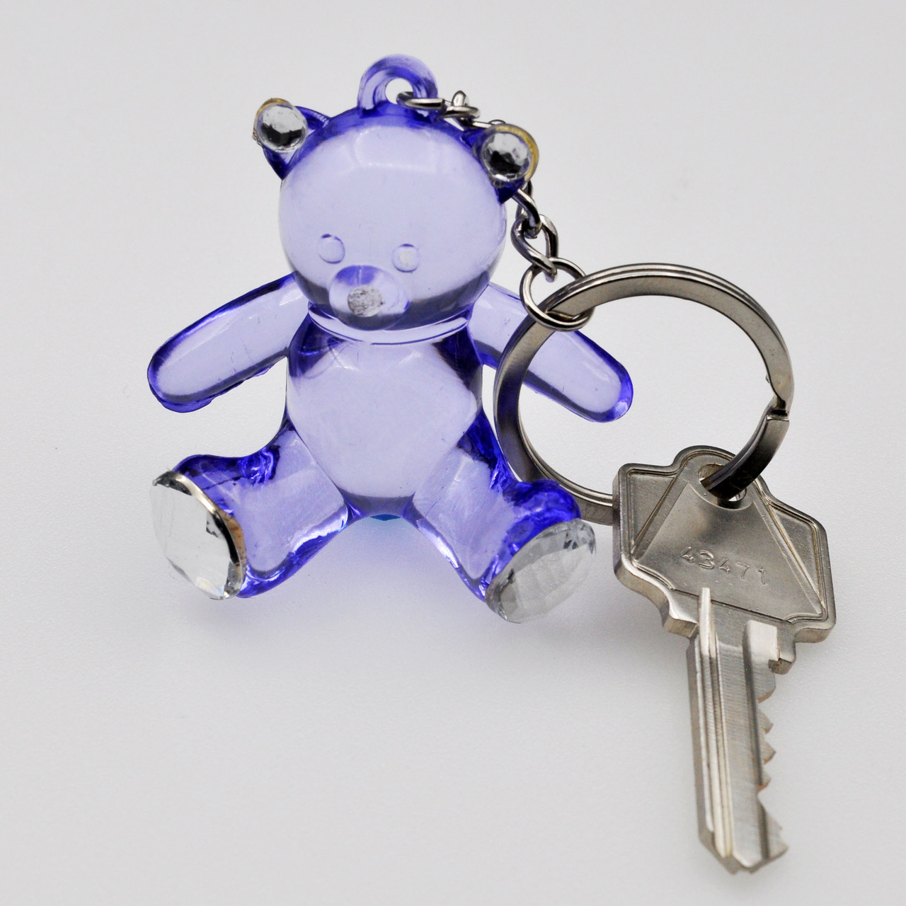 Shop for and Buy Crystal Teddy Bear Key Chain at Large