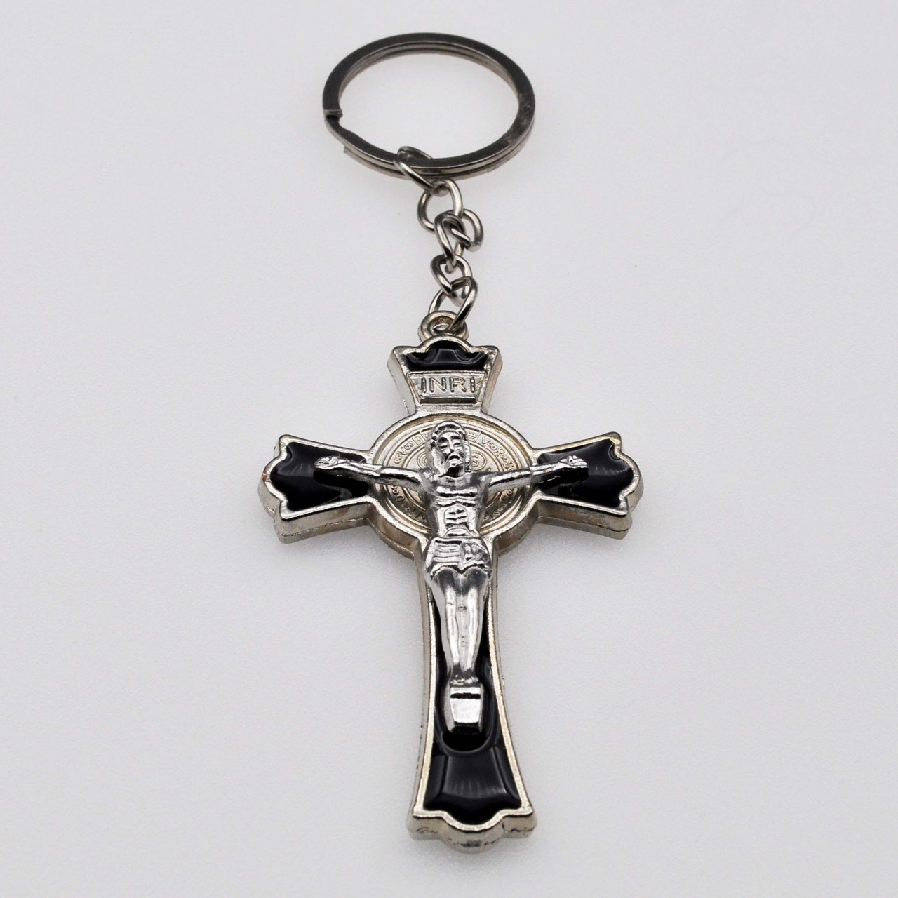 Shop for and Buy Cross Keychain Metal Crucifix at Large