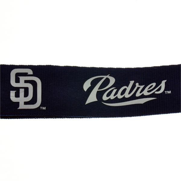 Shop for and Buy San Diego Padres Logo Lanyard Keychain at