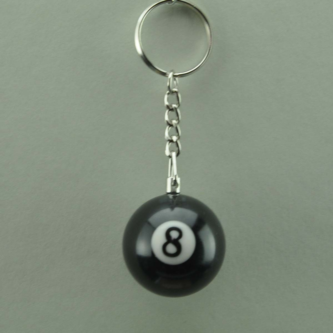 Billiard Ball Keychain