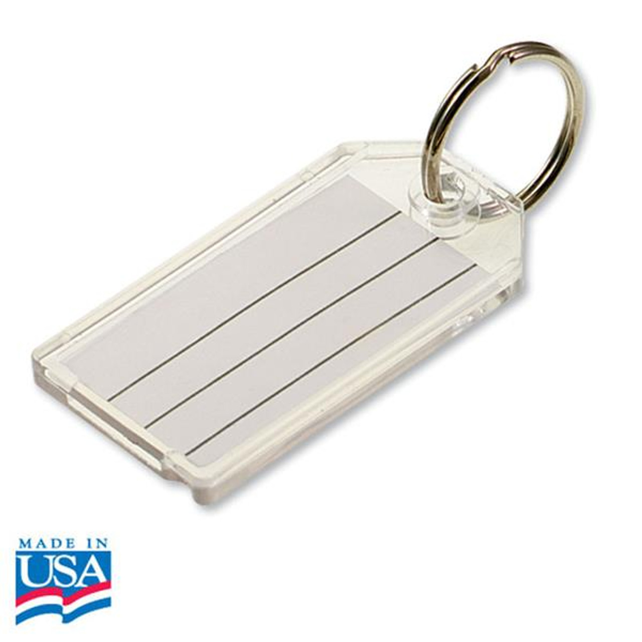 Extra Strength Large Key Tag with Split Ring