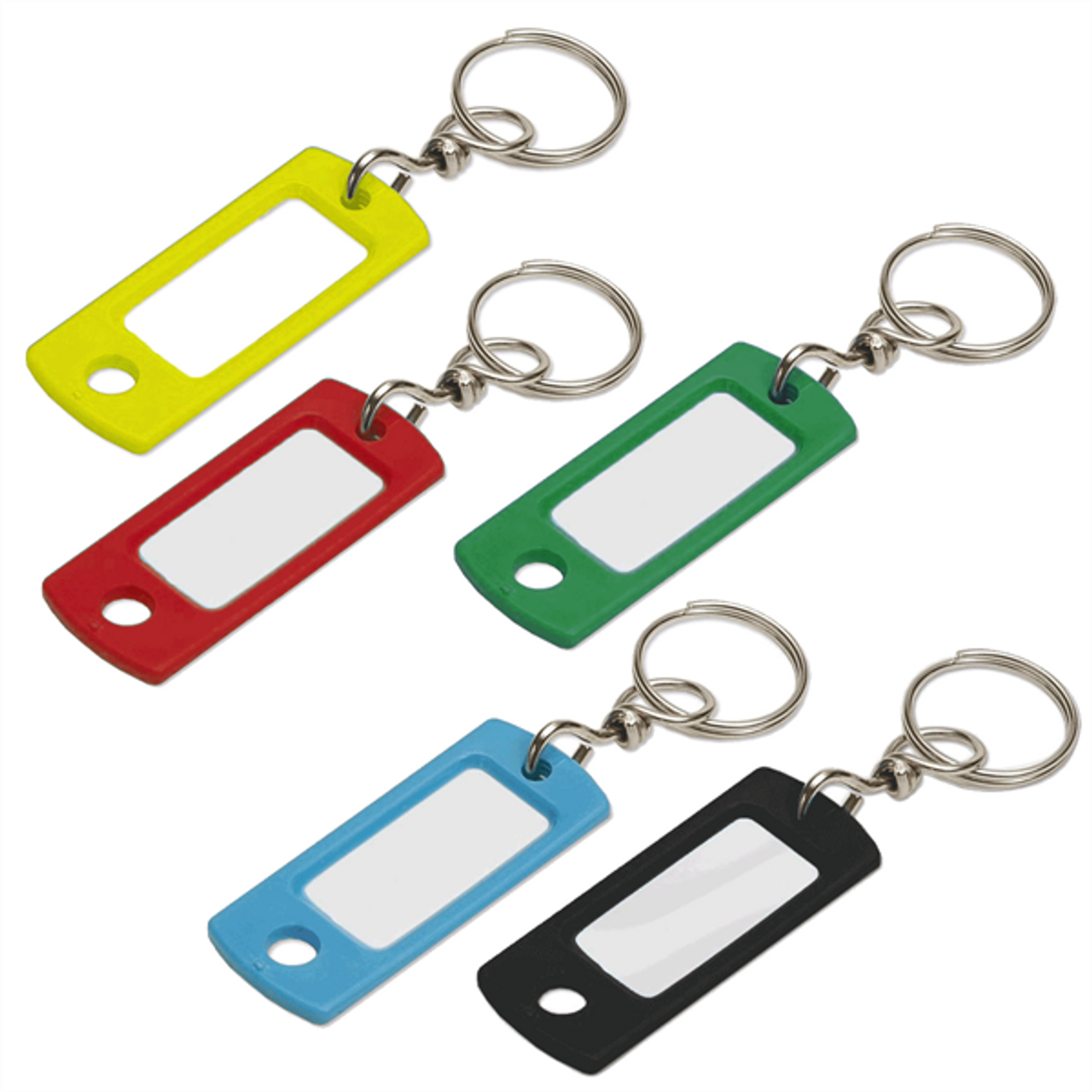Customized: Hard Plastic Key Ring (Oval) with Full Color Print ▻ Marwan  Advertising