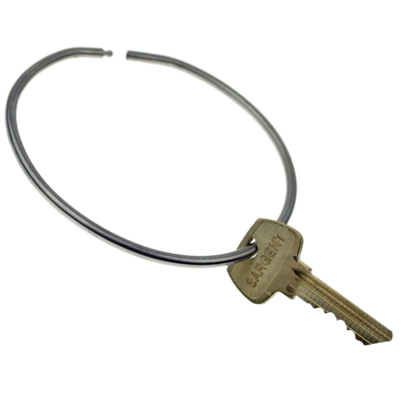 Key Rings Key Chain Metal Split Ring Bulk (Round Edged 1 Inch