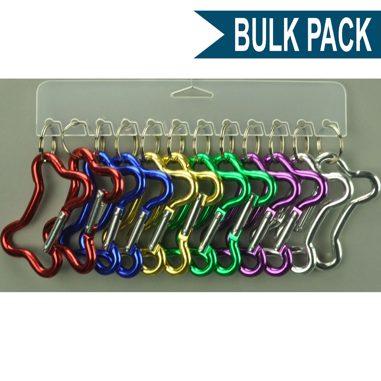 Shop for and Buy Dog Bone Shape Carabiner Clip Keychain - Bulk Pack at  . Large selection and bulk discounts available.
