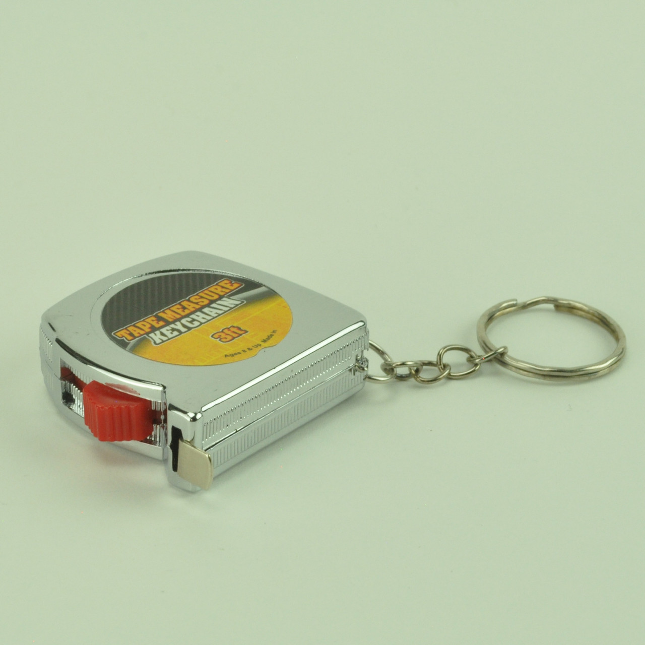 50 Pieces Mini Measuring Tape 3 FT Retractable Key Chain Tape