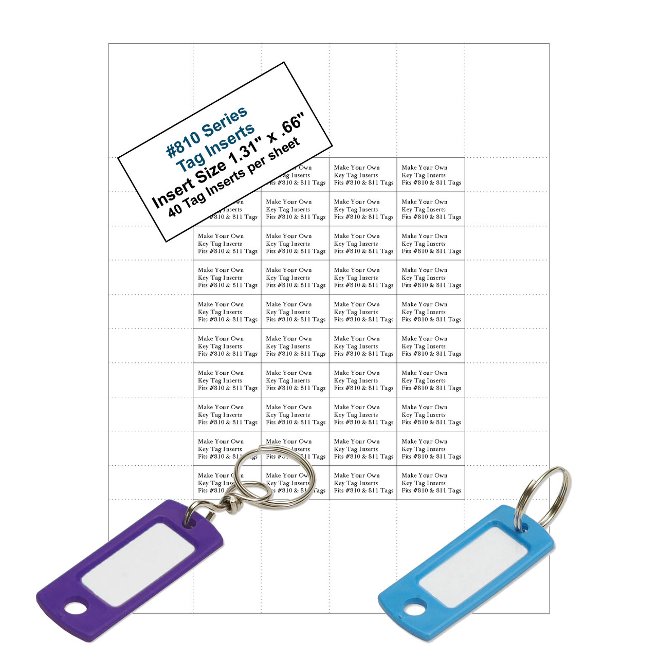 Shop for and Buy Key Identifier Tag Plastic Keytag with Swivel Key Ring -  Pack of 8 at . Large selection and bulk discounts available.