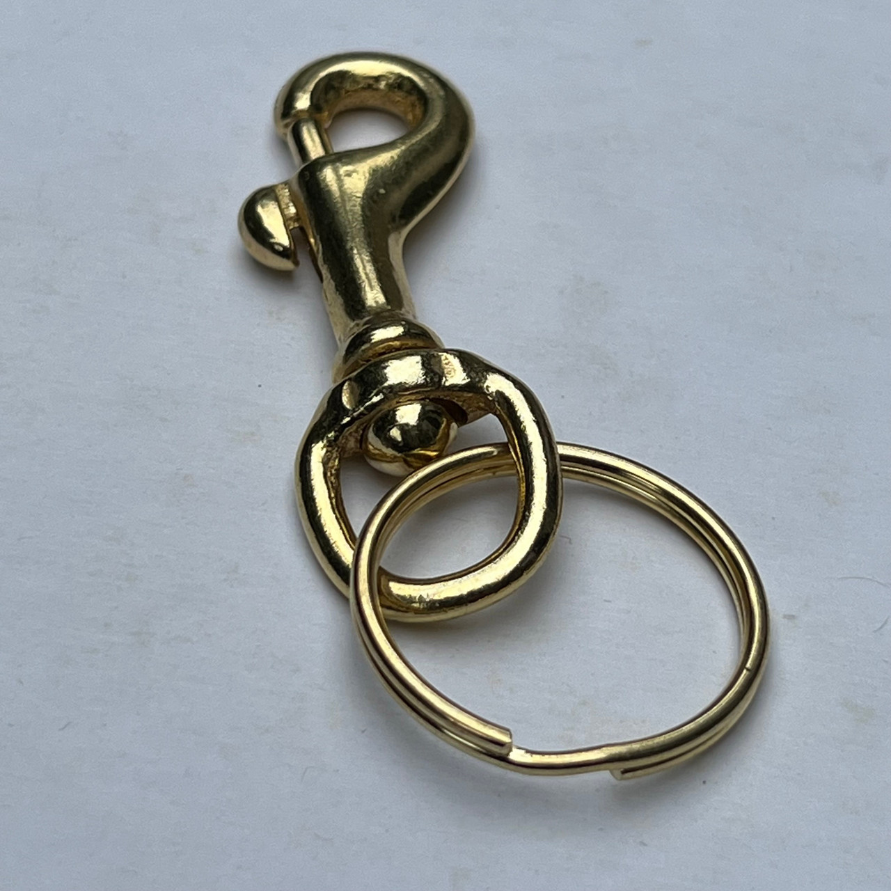 Shop for and Buy Heavy Duty Small Snap Clip Key Ring Solid Brass at  . Large selection and bulk discounts available.