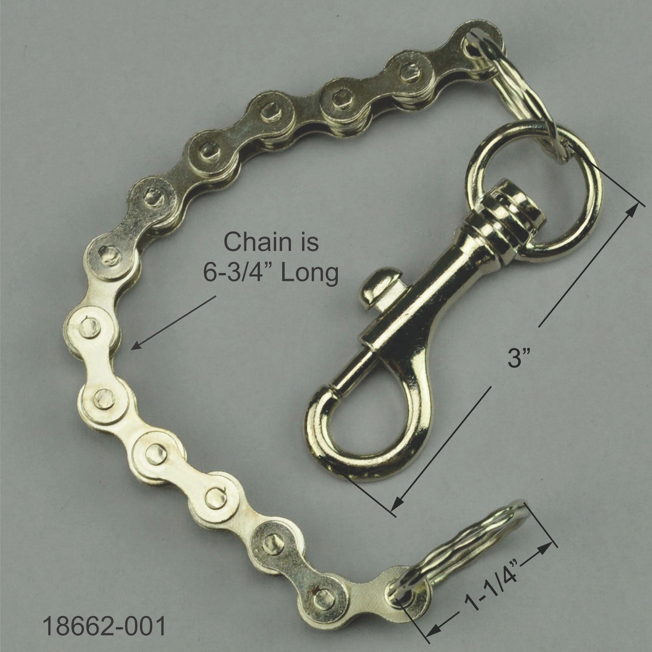 Shop for and Buy Bicycle Chain Keychain with Key Ring - Nickel Plated at  . Large selection and bulk discounts available.