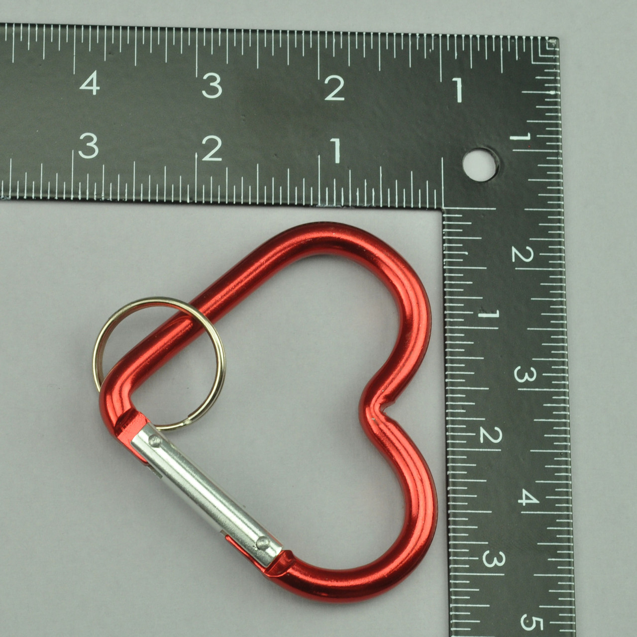 10Pcs Heart Shaped Carabiner Clip - Heavy Duty Carabiner for Keys Hiking  Backpack Keychain Clips for Hanging