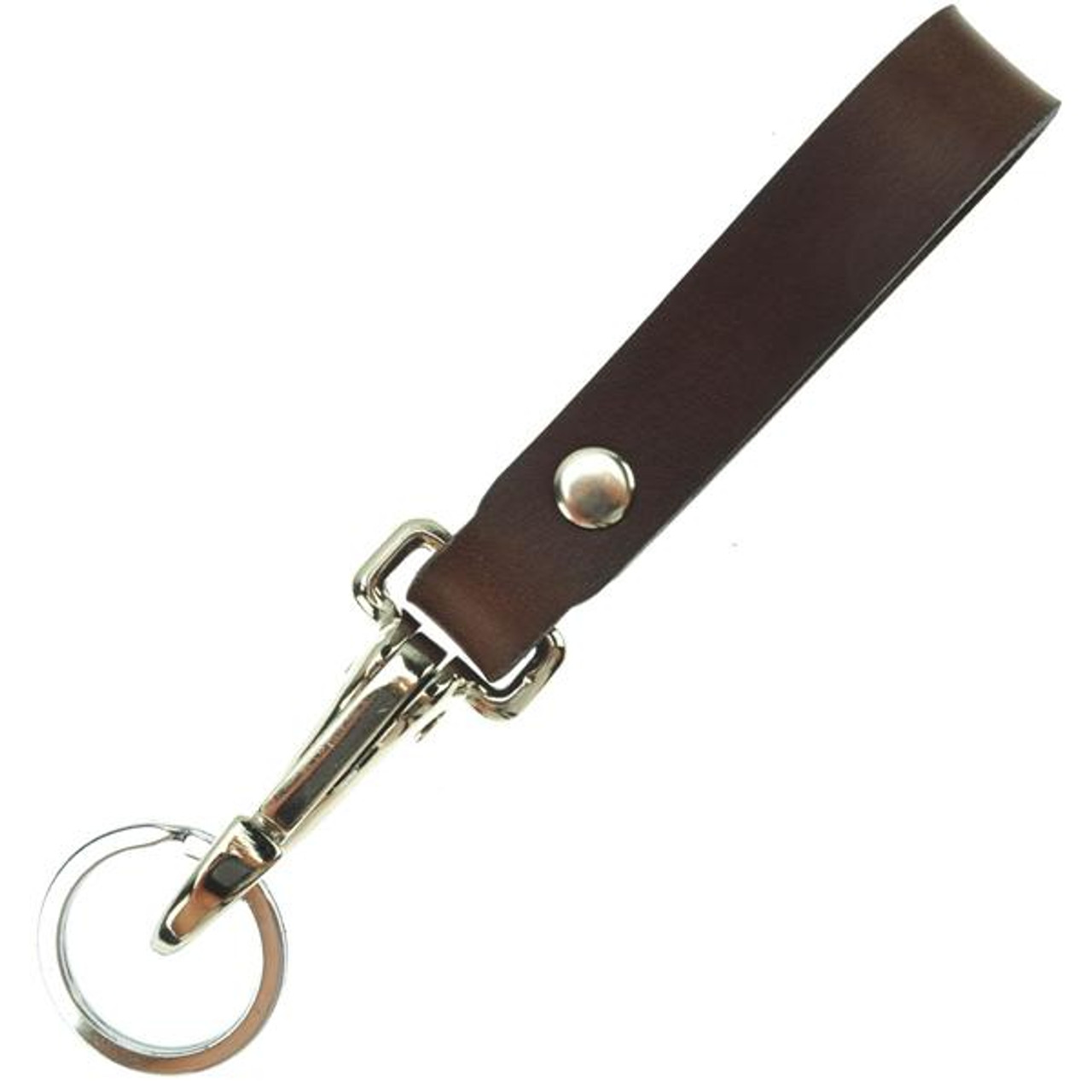 leather police duty belt key holder