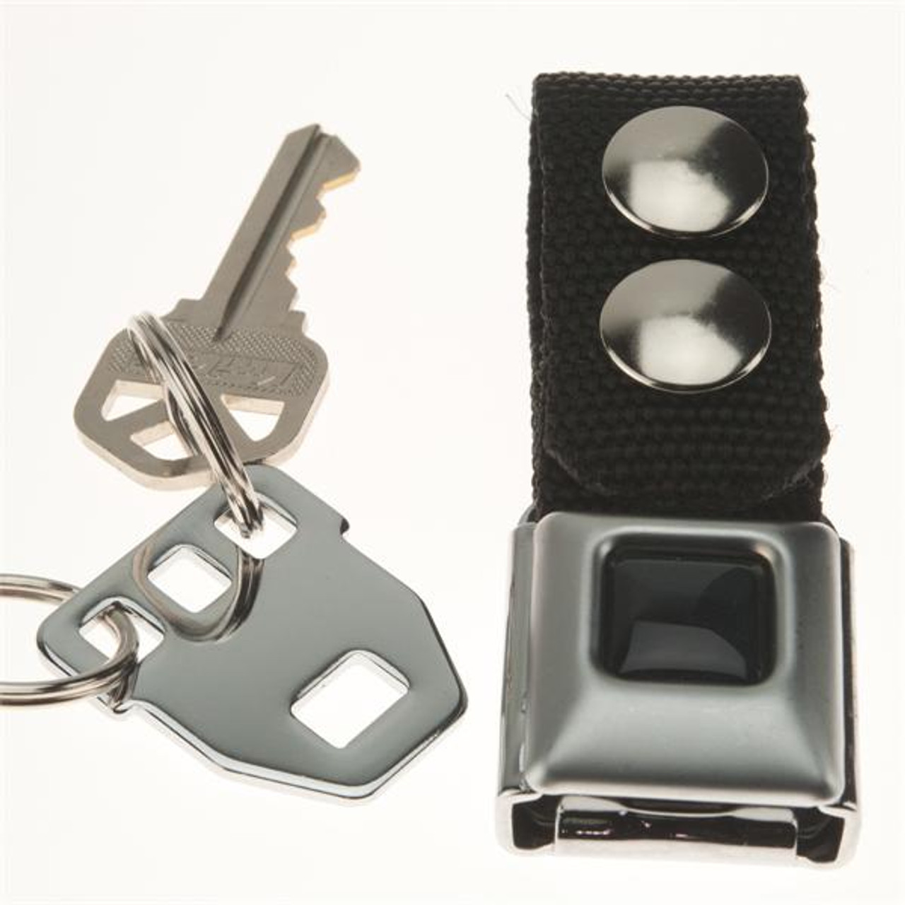 Nylon Strap with Small Seat Belt Buckle Key Holder