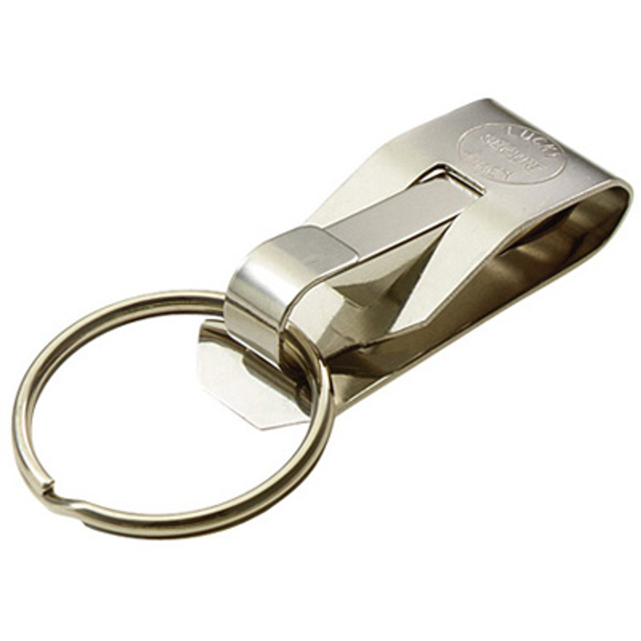 Metal sales clip keychain