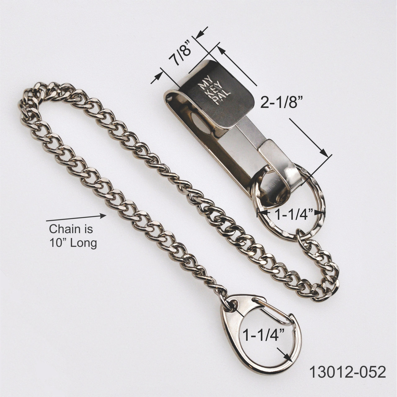 Shop for and Buy Belt Key Holder Metal Keychain with Removable Keyring and  Chain at . Large selection and bulk discounts available.