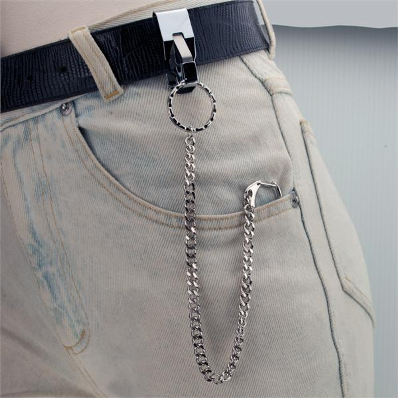 Shop for and Buy Key Support Belt Key Holder Clip On with Chain at