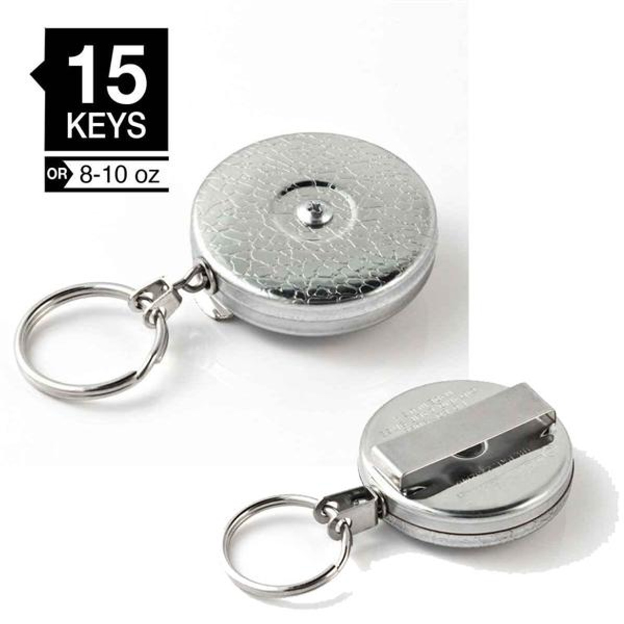 KEY-BAK Original HD Retractable Keychain with 48 in. Retractable