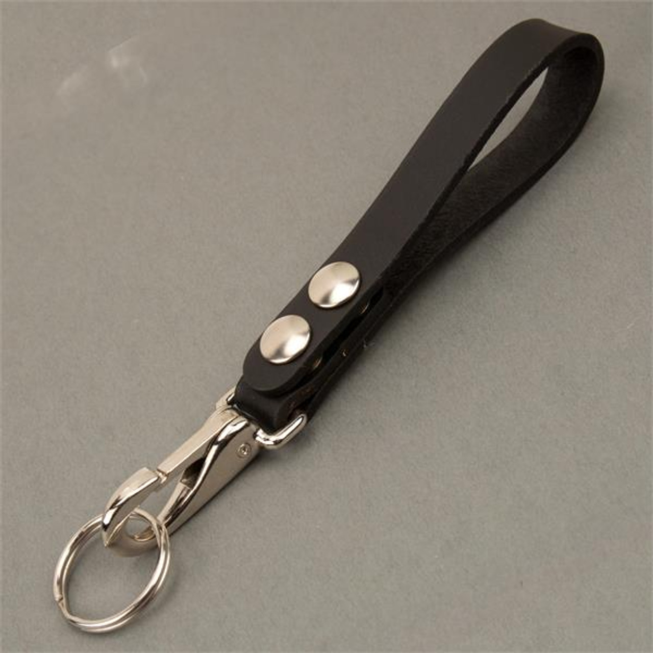 Snaps Leather Key Fob