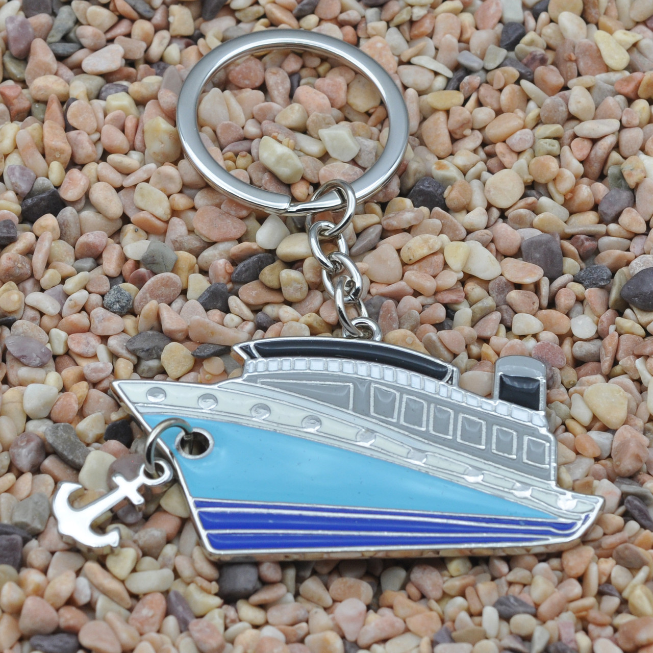 Shop For And Buy Cruise Ship Keychain With Anchor At Keyring Com Large Selection And Bulk Discounts Available