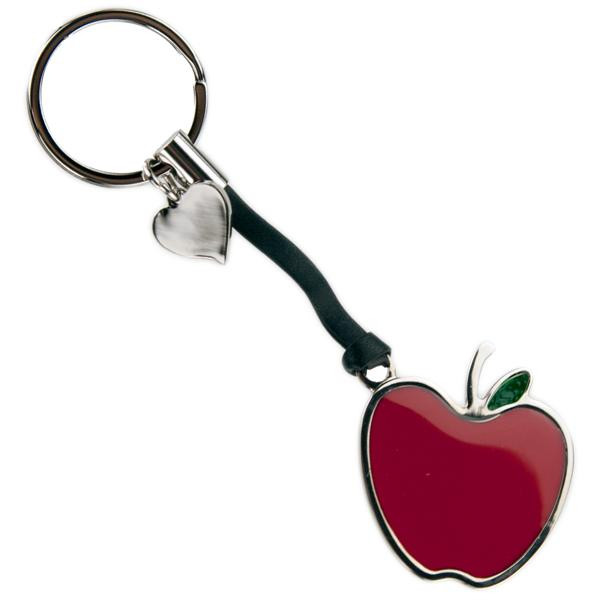 Apple キーリング レインボー Shop for and Buy Red Apple Keychain with Strap at Keyring.com