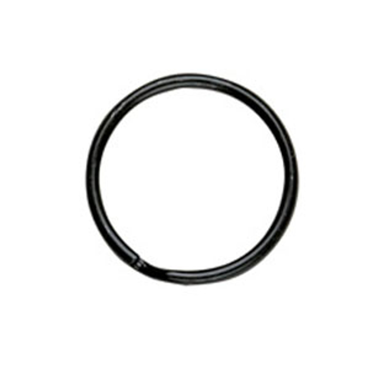 Black Split Key Ring 28 mm (1 Inch)