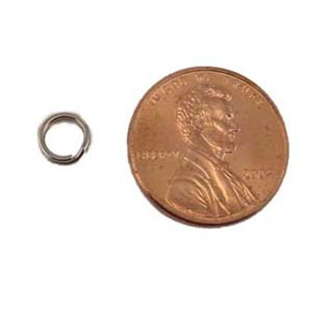 6mm (15/64 Inch) Diameter Small Split Key Ring (USA)