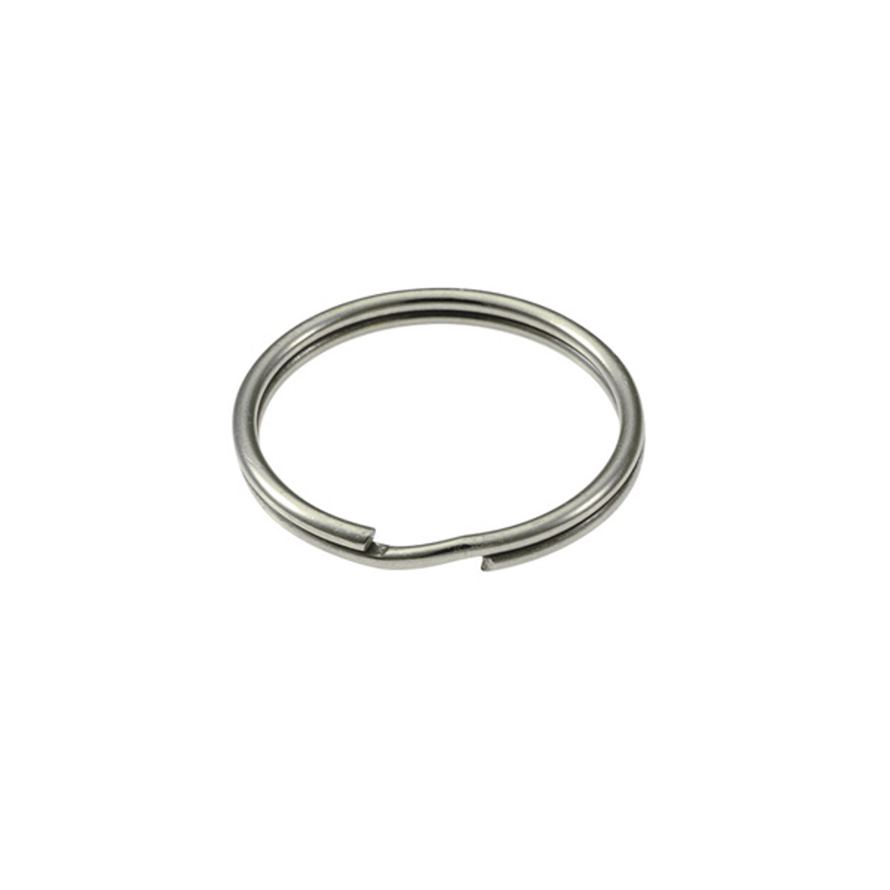 Stainless Steel Split Key Ring 1 Inch Diameter (USA)