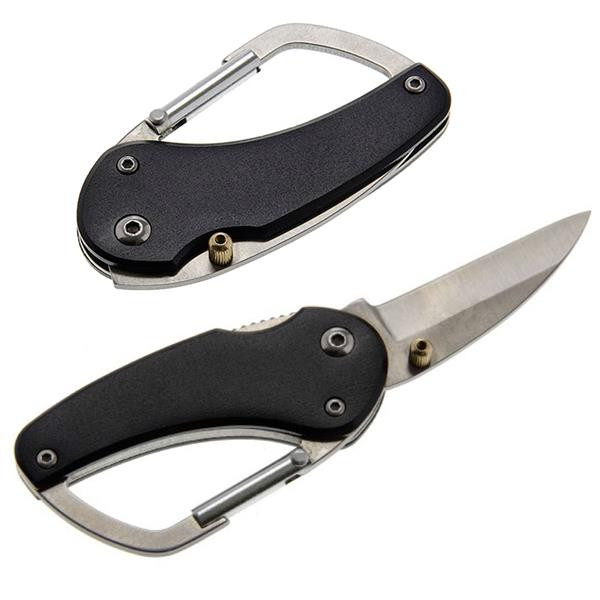 Shop for and Buy Carabiner Knife Black at Large selection