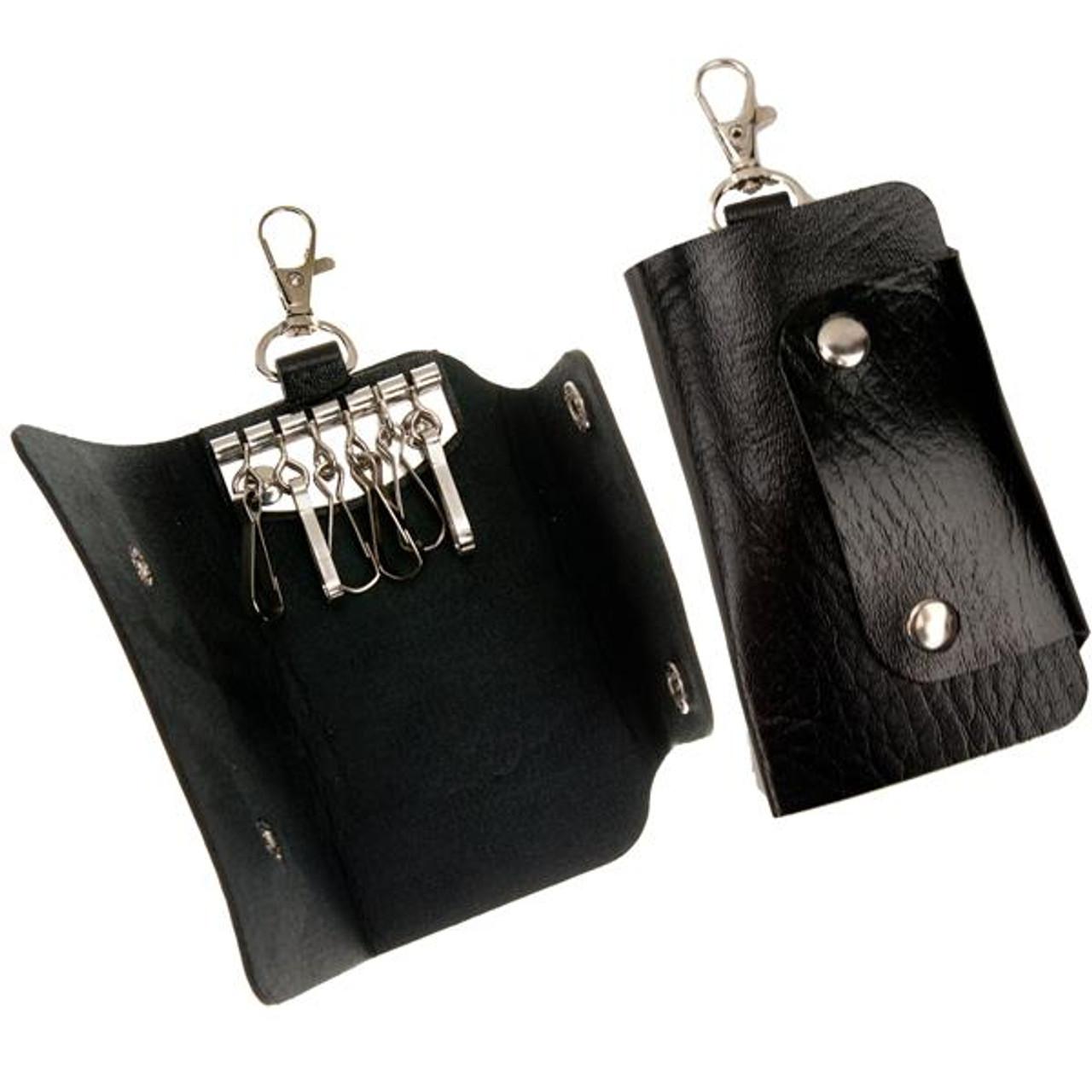 Shop for and Buy 6 Hook Snap Key Case with Split Key Ring at